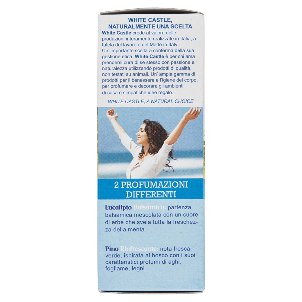 White Castle Profumo per Umidificatori e Caloriferi Eucalipto Balsamico 100 ml